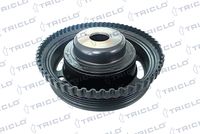 TRICLO 428961 - Ancho [mm]: 52<br>Diámetro interior [mm]: 25<br>Diámetro exterior [mm]: 160<br>Número de nervaduras: 4<br>Parámetro: 5PK<br>Peso [kg]: 1,16<br>