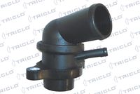 TRICLO 466624 - Temperatura de abertura [°C]: 105<br>Peso [kg]: 0,22<br>Material: Fundición de aluminio<br>Artículo complementario/Información complementaria: con junta<br>Número de conexiones: 2<br>Artículo complementario / información complementaria 2: con termostato<br>