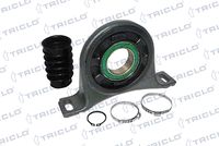 TRICLO 672088 - Código de motor: OM 651.955<br>Longitud [mm]: 222<br>Ancho [mm]: 44<br>Espesor [mm]: 140<br>Diámetro interior [mm]: 47<br>Diámetro exterior [mm]: 73<br>Tipo de cojinete: Rodamiento<br>Lado de montaje: posterior<br>Distancia taladros [mm]: 195<br>Peso [kg]: 1,045<br>Artículo complementario / información complementaria 2: con rodamiento de bolas<br>