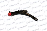 TRICLO 775458 - Lado de montaje: Eje delantero abajo<br>Lado de montaje: derecha<br>Tipo de dirección: Brazo oscilante transversal<br>Artículo complementario / información complementaria 2: con rótula de suspensión/carga<br>Artículo complementario / información complementaria 2: con apoyo de caucho<br>