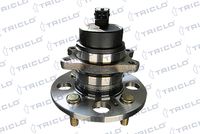 TRICLO 906545 - Lado de montaje: Eje trasero izquierda<br>Lado de montaje: Eje trasero, derecha<br>Ancho [mm]: 130<br>Número de piezas necesarias: 2<br>Diámetro exterior [mm]: 140<br>corona de agujeros - Ø [mm]: 100<br>Tipo de cojinete: Rodamiento a bolas de contacto angular<br>