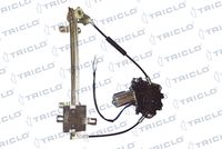 TRICLO 111378 - Lado de montaje: Delante, izquierda<br>Tipo de servicio: eléctrico<br>Artículo complementario/Información complementaria: con electromotor<br>Función de interruptor combinado: sin función de confort<br>Número de puertas: 2 . 4<br>Número de conexiones: 2<br>Referencia artículo par: 111091<br>