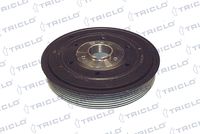 TRICLO 421215 - Ancho [mm]: 37<br>Número de nervaduras: 6<br>Diámetro interior [mm]: 30<br>Diámetro exterior [mm]: 162<br>