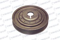 TRICLO 425054 - Diámetro exterior [mm]: 151<br>Ancho [mm]: 40<br>Número de canales: 6<br>Vibración: con amortiguador de vibraciones<br>SVHC: No existen sustancias SVHC<br>