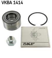 SKF VKBA1414 - Llanta, nº de taladros: 4<br>Lado de montaje: Eje trasero<br>Diámetro exterior [mm]: 116<br>Diámetro interior [mm]: 30<br>Ancho [mm]: 61<br>