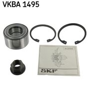 SKF VKBA1495 - año construcción hasta: 06/1991<br>N.º de chasis (VIN) hasta: 205699<br>Lado de montaje: Eje delantero<br>Número de piezas necesarias: 2<br>Ancho [mm]: 37<br>Diámetro interior [mm]: 35<br>Diámetro exterior [mm]: 68<br>