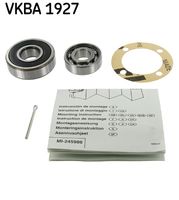 SKF VKBA1927 - año construcción hasta: 02/1990<br>Lado de montaje: Eje trasero<br>Número de piezas necesarias: 2<br>Ancho 1 [mm]: 12<br>Ancho 2 [mm]: 15<br>Diámetro exterior 1 [mm]: 40<br>Diámetro exterior 2 [mm]: 52<br>Diám. int. 1 [mm]: 17<br>Diám. int. 2[mm]: 20<br>