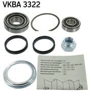 SKF VKBA3322 - Juego de cojinete de rueda