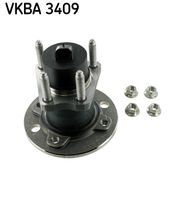 SKF VKBA3409 - Juego de cojinete de rueda