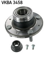 SKF VKBA3458 - Juego de cojinete de rueda