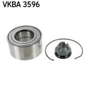 SKF VKBA3596 - Lado de montaje: Eje trasero<br>Número de piezas necesarias: 2<br>Tipo de freno: Tambor<br>Ancho [mm]: 37<br>Diámetro interior [mm]: 25<br>Diámetro exterior [mm]: 52<br>