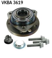 SKF VKBA3619 - Lado de montaje: Eje trasero<br>Número de piezas necesarias: 2<br>Diámetro de brida [mm]: 140<br>Llanta, nº de taladros: 5<br>Artículo complementario / información complementaria 2: con sensor ABS incorporado<br>