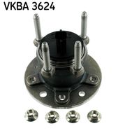 SKF VKBA3624 - Juego de cojinete de rueda