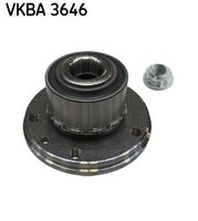 SKF VKBA3646 - Código de motor: DMZA<br>año construcción desde: 01/2020<br>Lado de montaje: Eje delantero<br>Número de piezas necesarias: 2<br>Diámetro [mm]: 149<br>Ancho 1 [mm]: 100<br>Artículo complementario / información complementaria 2: con anillo sensor magnético incorporado<br>Diámetro exterior 1 [mm]: 149<br>