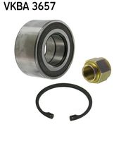 SKF VKBA3657 - Juego de cojinete de rueda