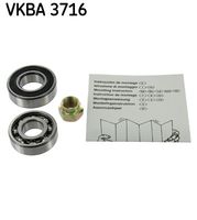 SKF VKBA3716 - Juego de cojinete de rueda