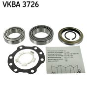 SKF VKBA3726 - Juego de cojinete de rueda