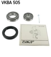 SKF VKBA505 - Lado de montaje: Eje delantero, izquierda<br>Lado de montaje: Eje delantero, derecha<br>Diám. int. 1 [mm]: 26,9<br>Diám. int. 2[mm]: 12,4<br>Diámetro exterior 1 [mm]: 50,3<br>Ancho 1 [mm]: 14,8<br>Ancho 2 [mm]: 15<br>Diámetro exterior 2 [mm]: 40<br>Peso [kg]: 0,49<br>