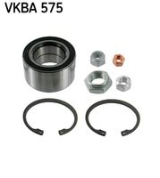 SKF VKBA575 - Lado de montaje: Eje trasero<br>Número de piezas necesarias: 2<br>Ancho 1 [mm]: 13,9<br>Ancho 2 [mm]: 14,2<br>Diámetro exterior 1 [mm]: 39,9<br>Diámetro exterior 2 [mm]: 50,3<br>Diám. int. 1 [mm]: 17,5<br>Diám. int. 2[mm]: 29,0<br>