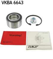 SKF VKBA6643 - Juego de cojinete de rueda