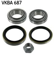 SKF VKBA687 - Juego de cojinete de rueda