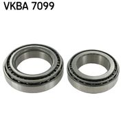 SKF VKBA7099 - Tipo de vehículo: Single Wheel Rear<br>Lado de montaje: Eje trasero<br>Número de piezas necesarias: 2<br>Ancho 1 [mm]: 22<br>Ancho 2 [mm]: 23<br>Diámetro exterior 1 [mm]: 97<br>Diámetro exterior 2 [mm]: 82,5<br>Diám. int. 1 [mm]: 57<br>Diám. int. 2[mm]: 51<br>