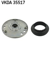 SKF VKDA35517 - Lado de montaje: Eje trasero izquierda<br>Lado de montaje: Eje trasero, derecha<br>Cantidad por eje: 2<br>para OE N°: 12796037<br>Artículo complementario/Información complementaria: Rodamiento no requerido<br>SVHC: No hay información disponible, diríjase al fabricante.<br>