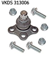 SKF VKDS313006 - Restricción de fabricante: not disc 302mm<br>Suspensión: para vehículos sin chasis reforzado<br>Lado de montaje: Eje delantero<br>Longitud [mm]: 63,5<br>Altura [mm]: 55<br>Medida cónica [mm]: 18<br>Tipo de montaje: atornillado<br>Tipo de envase: Caja<br>long. de embalaje [cm]: 13<br>Ancho de embalaje [cm]: 8,5<br>h embalaje [cm]: 6,5<br>