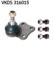 SKF VKDS316015 - Lado de montaje: Eje delantero, izquierda<br>Lado de montaje: Eje delantero, derecha<br>Lado de montaje: debajo<br>Número de fabricación: ZSD-RE-010<br>