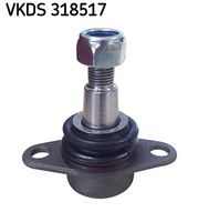 SKF VKDS318517 - Lado de montaje: Eje delantero<br>Lado de montaje: exterior<br>Lado de montaje: Eje delantero, izquierda<br>Lado de montaje: Eje delantero, derecha<br>Lado de montaje: debajo<br>Artículo complementario / información complementaria 2: con tornillos<br>Número de fabricación: ZSD-BM-002<br>