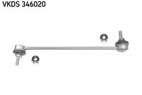 SKF VKDS346020 - Barra / Montante: Barra de acomplamiento<br>Lado de montaje: Eje delantero<br>Lado de montaje: Eje delantero, izquierda<br>Lado de montaje: Eje delantero, derecha<br>Lado de montaje: Eje trasero<br>Número de fabricación: ZLP-RE-004<br>