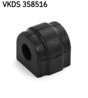 SKF VKDS358516 - Lado de montaje: eje delantero, ambos lados<br>Número de piezas necesarias: 2<br>Suspensión: para vehículos sin chasis deportivo<br>Referencia artículo par: VKDS 358515<br>Longitud [mm]: 55<br>Altura [mm]: 56,8<br>Diámetro interior [mm]: 24,4<br>