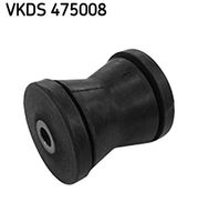 SKF VKDS475008 - Lado de montaje: Eje trasero<br>Número de piezas necesarias: 2<br>Referencia artículo par: VKDS 475000<br>Longitud [mm]: 59<br>Altura [mm]: 65<br>Diámetro interior [mm]: 10,1<br>