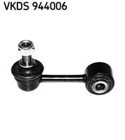 SKF VKDS944006 - Lado de montaje: Eje delantero, izquierda<br>Referencia artículo par: VKDS 844015<br>Longitud [mm]: 155<br>Barra / Montante: Barra de acomplamiento<br>Artículo complementario/Información complementaria: con grasa sintética<br>Rosca 1: M10 x 1,25<br>