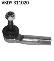 SKF VKDY311020 - N.º de chasis (VIN) hasta: 6K-1-180 000<br>Lado de montaje: Eje delantero, derecha<br>Referencia artículo par: VKDY 311018<br>Artículo complementario/Información complementaria: con grasa sintética<br>