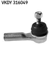 SKF VKDY316049 - N.º de chasis (VIN) hasta: 599999<br>Lado de montaje: eje delantero, ambos lados<br>Número de piezas necesarias: 2<br>Referencia artículo par: VKDY 316048<br>Longitud [mm]: 79<br>Medida de rosca: M12 x 1,25<br>Artículo complementario/Información complementaria: con grasa sintética<br>Rosca 1: M10 x 1,25<br>