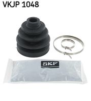 SKF VKJP1048 - Lado de montaje: lado de rueda<br>Lado de montaje: Eje delantero<br>diam. int. 1 de [mm]: 22<br>diám. int. 1 hasta [mm]: 29<br>diám. int. 2 de [mm]: 72<br>diám. int. 2 hasta [mm]: 84<br>Altura [mm]: 97<br>Material: Caucho<br>Tipo de articulación: Junta universal<br>Diám. int. 1 [mm]: 22<br>Diám. int. 2[mm]: 72<br>