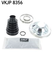 SKF VKJP8356 - Código de motor: DFSF<br>Código de motor: CUUF<br>Clase de caja de cambios: Caja de cambios manual, 5 marchas<br>Lado de montaje: Eje delantero<br>Lado de montaje: lado de engranaje<br>Distancia entre ejes: para distancia entre ejes acortada<br>Altura [mm]: 110<br>Material: Termoplástico<br>Diám. int. 1 [mm]: 27<br>Diám. int. 2[mm]: 100<br>