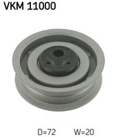 SKF VKM11000 - Ancho [mm]: 24<br>Diámetro exterior [mm]: 72<br>