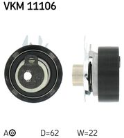 SKF VKM11106 - Código de motor: AUC<br>Ancho [mm]: 22<br>Diámetro exterior [mm]: 61<br>