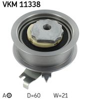 SKF VKM11338 - Polea tensora, correa dentada