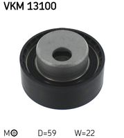 SKF VKM13100 - Polea tensora, correa dentada