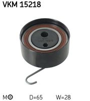 SKF VKM15218 - nº de motor hasta: 03 28704<br>Lado de montaje: a la derecha arriba<br>Diámetro [mm]: 65<br>Ancho [mm]: 28<br>Accionamiento rodillo tensor: manual<br>