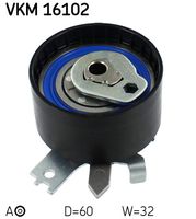 SKF VKM16102 - Ancho [mm]: 32<br>Diámetro exterior [mm]: 60<br>