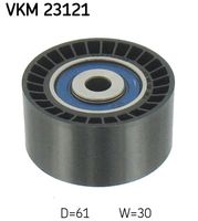 SKF VKM23121 - Ancho [mm]: 30,00<br>Diámetro exterior [mm]: 61,00<br>