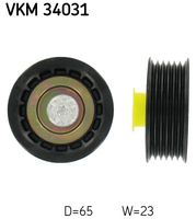 SKF VKM34031 - Polea inversión/guía, correa poli V