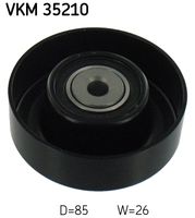 SKF VKM35210 - Ancho [mm]: 26,5<br>Diámetro exterior [mm]: 85,0<br>