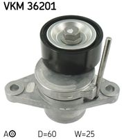 SKF VKM36201 - Tensor de correa, correa poli V