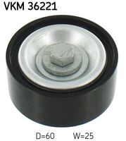 SKF VKM36221 - Ancho [mm]: 25,20<br>Diámetro exterior [mm]: 60,00<br>