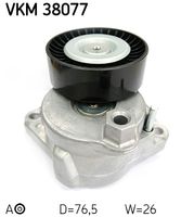 SKF VKM38077 - Tensor de correa, correa poli V